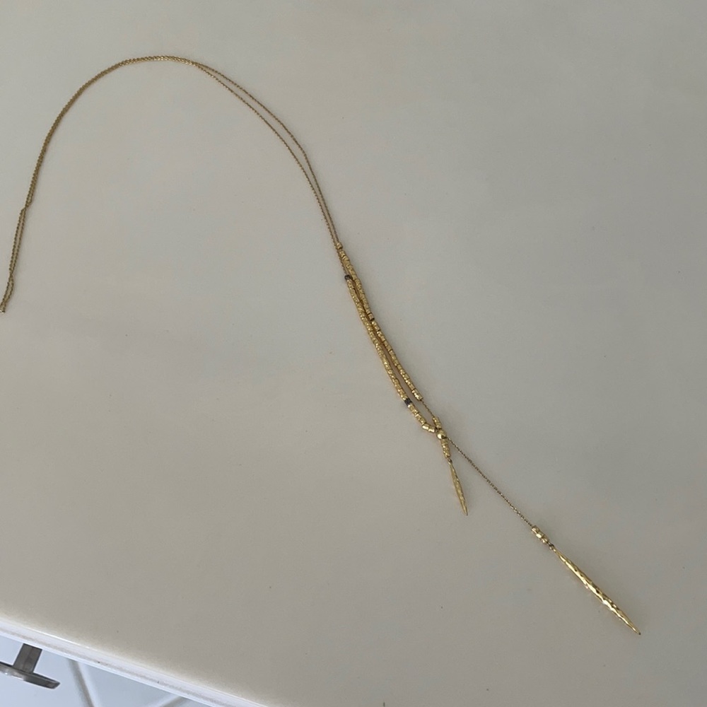 Gorjana extendable gold necklace